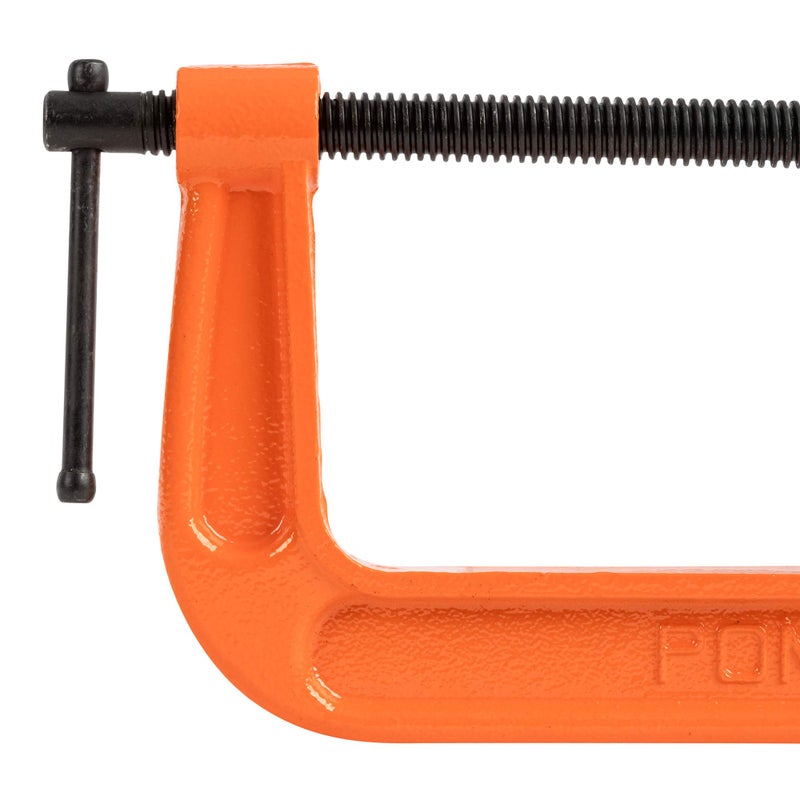 Pony Jorgensen 2680 8-Inch C-Clamp, Orange - Image 4